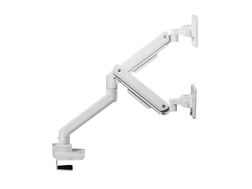 Equip Staffa di montaggio per monitor da scrivania per impieghi gravosi da 17“ a 49”, bianco
