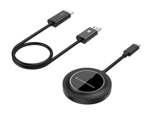 Conceptronic ATHERIC01B adattatore per lettori wireless HDMI/USB Full HD Dongle