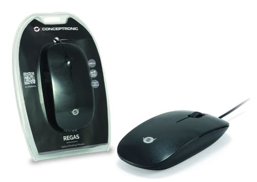 Conceptronic CLLM3BDESK mouse Ufficio Ambidestro USB tipo A Ottico 800 DPI