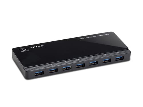 TP-Link UH720 hub di interfaccia USB 3.2 Gen 1 (3.1 Gen 1) Micro-B 5000 Mbit/s Nero