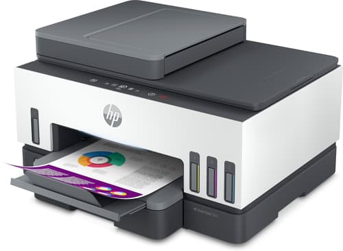 HP Smart Tank 7605 Wireless All-in-One Colore Stampante, Stampa fronte/retro; fotocopiatrice, scanner