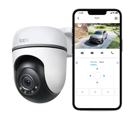TP-Link Tapo TC41 V2 Sferico Telecamera di sicurezza IP Interno e esterno 2304 x 1296 Pixel Soffitto/Parete/Palo