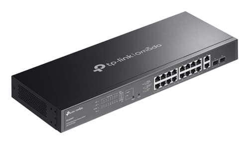 TP-Link Omada ES220GMP switch di rete Gestito L2 Gigabit Ethernet (10/100/1000) Supporto Power over Ethernet (PoE) Nero