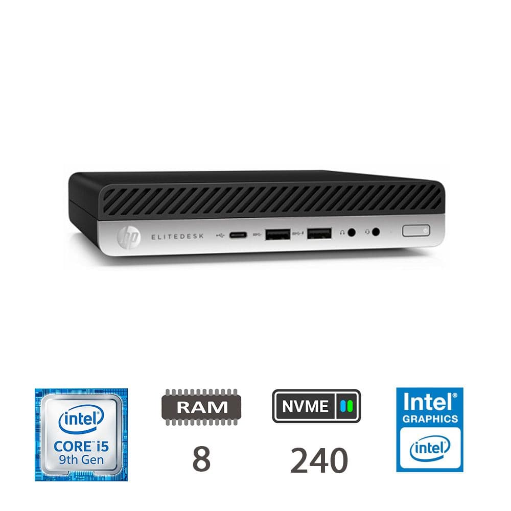 Hp 800 G5 Dm I5-9500/8/Nvme240/W10p/2y