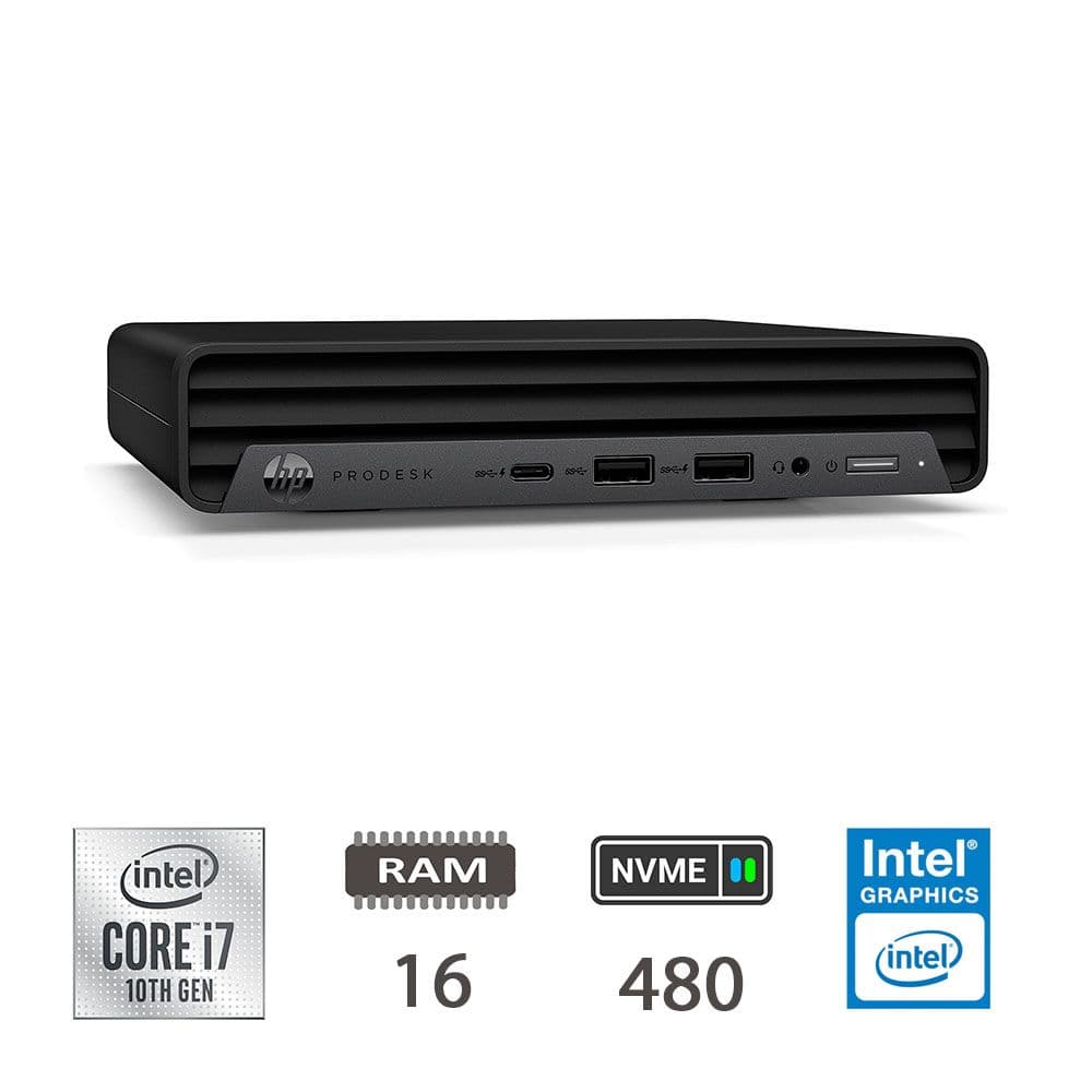 Hp 800 G6 Dm I7-10700t/16/Nvme480/W11p/2y