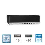 Hp 800 G5 Sff I5-9400/16/Nvme480/W11p/2y
