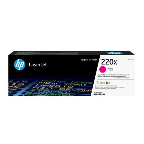 HP Cartuccia toner originale magenta LaserJet 220X