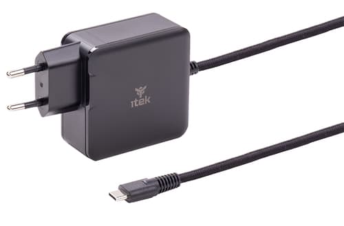 itek ITNBACWB065 Caricabatterie per dispositivi mobili Computer portatile Nero AC Ricarica rapida Interno