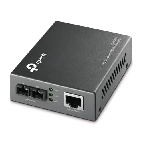 TP-Link Omada MC200CM convertitore multimediale di rete 1000 Mbit/s 850 nm Modalità multipla Nero