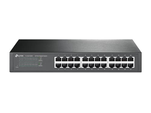 TP-Link TL-SG1024D switch di rete Non gestito Gigabit Ethernet (10/100/1000) Grigio