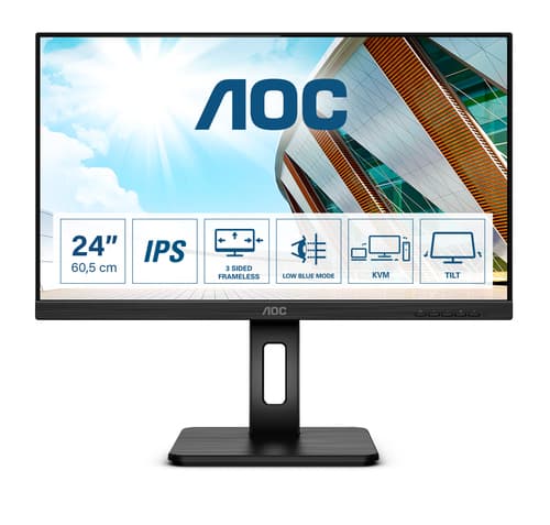 AOC P2 24P2C Monitor PC 60,5 cm (23.8") 1920 x 1080 Pixel Full HD LED Nero