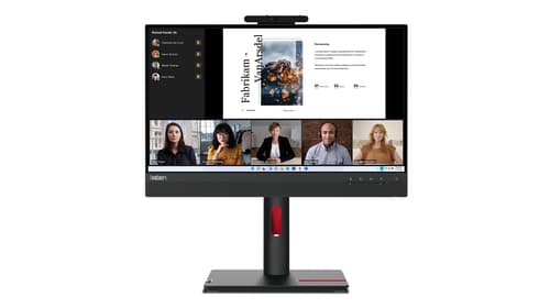 Lenovo ThinkCentre Tiny-In-One 22 Gen 5 Monitor PC 54,6 cm (21.5") 1920 x 1080 Pixel Full HD LED Nero