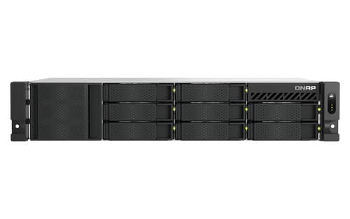 QNAP TS-855EU-RP NAS Armadio (2U) Intel Atom® C5125 8 GB DDR4 0 TB QuTS hero Nero