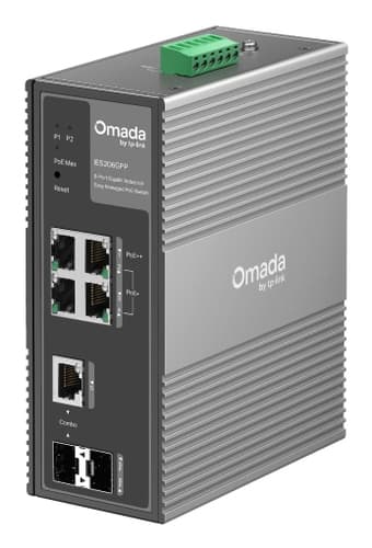 TP-Link IES206GPP switch di rete Gestito Gigabit Ethernet (10/100/1000) Supporto Power over Ethernet (PoE) Nero