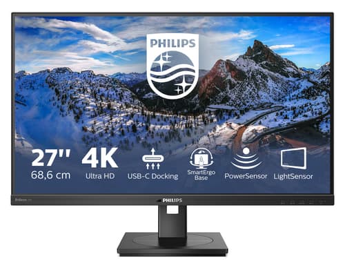 Philips 279P1/00 Monitor PC 68,6 cm (27") 3840 x 2160 Pixel 4K Ultra HD LED Nero