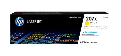 HP Cartuccia toner giallo originale LaserJet 207X ad alta capacità