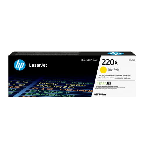 HP Cartuccia toner originale giallo LaserJet 220X