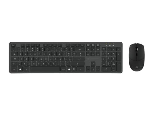 Conceptronic ORAZIO01IT tastiera Mouse incluso Ufficio RF Wireless QWERTY Italiano Nero