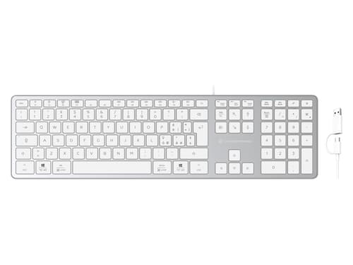 Conceptronic KAYNE02WIT tastiera Universale USB QWERTY Italiano Bianco