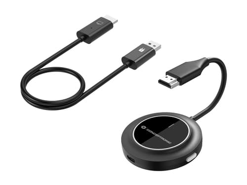 Conceptronic ATHERIC02B adattatore per lettori wireless HDMI/USB Full HD Dongle