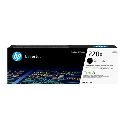 HP Cartuccia toner originale nero LaserJet 220X