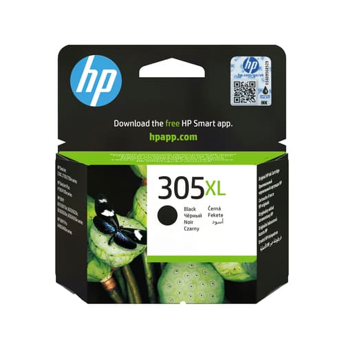 HP Cartuccia di inchiostro nero originale ad alta capacità 305XL