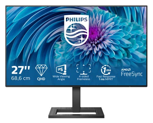 Philips E Line 275E2FAE/00 Monitor PC 68,6 cm (27") 2560 x 1440 Pixel Quad HD LED Nero