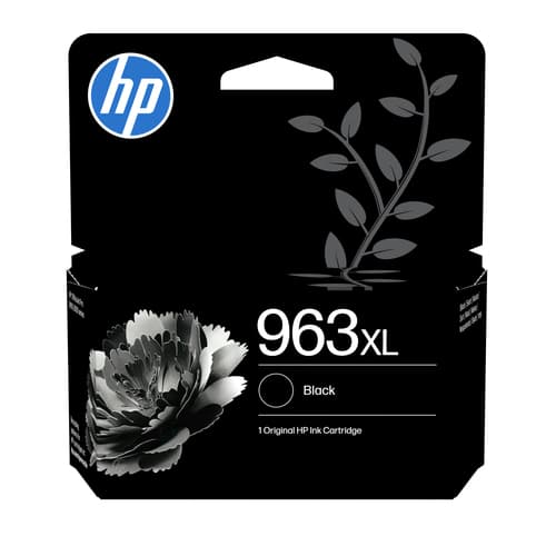 HP Cartuccia di inchiostro nero originale 963XL ad alta capacità