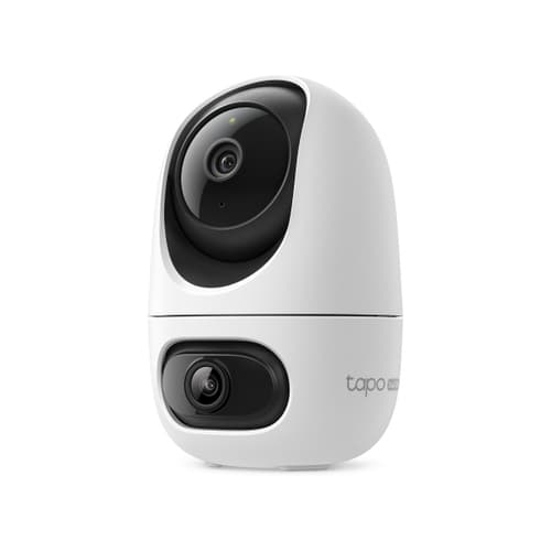 TP-Link Tapo C245D Telecamera di sicurezza indoor motorizzata 2K con doppio obiettivo
