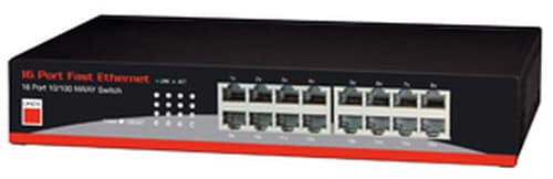 Lindy 16-Port NWAY Switch Non gestito Nero