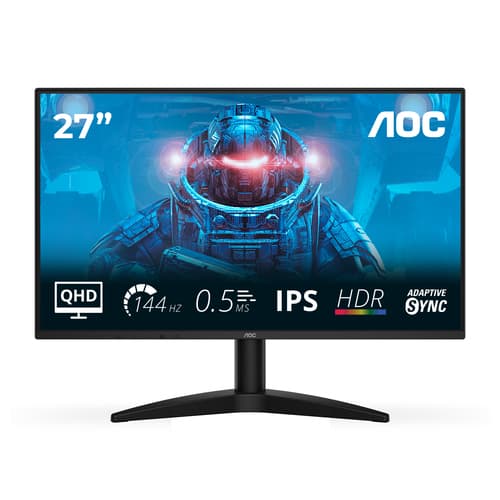 AOC B3 Q27B36X Monitor PC 68,6 cm (27") 2560 x 1440 Pixel Quad HD LED Nero