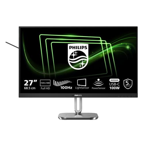 Philips Serie 5000 27B2G5200/00 Monitor PC 68,6 cm (27") 1920 x 1080 Pixel Full HD LCD Antracite