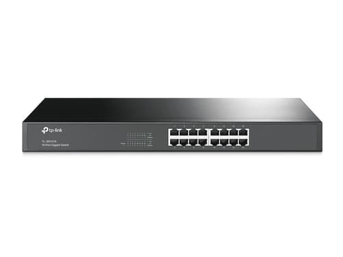TP-Link TL-SG1016 switch di rete Non gestito Gigabit Ethernet (10/100/1000) 1U Nero