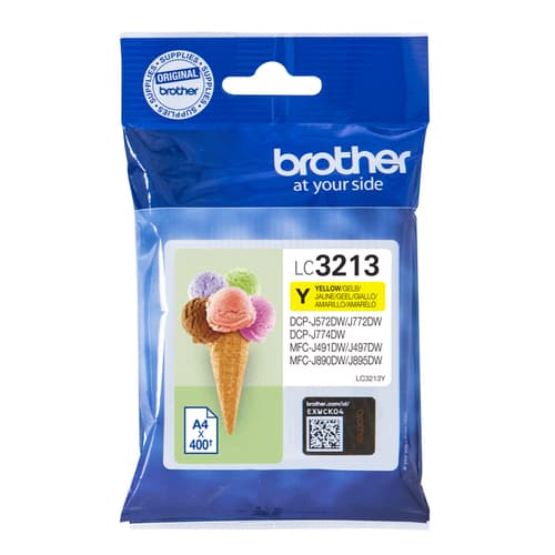 Brother LC3213Y cartuccia d'inchiostro 1 pz Originale Resa elevata (XL) Giallo