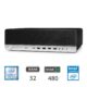 Hp 800 G5 Sff - I7-8700/32/Nvme480/W11p/2y